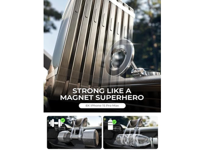 Supporto per telefono ultra magnetico Magsafe da auto per cruscotto dell'auto