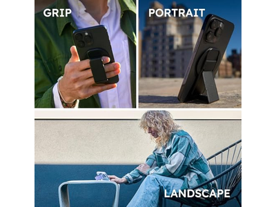 MagSafe Phone Grip e supporto 3 in 1 con cavalletto per smartphone