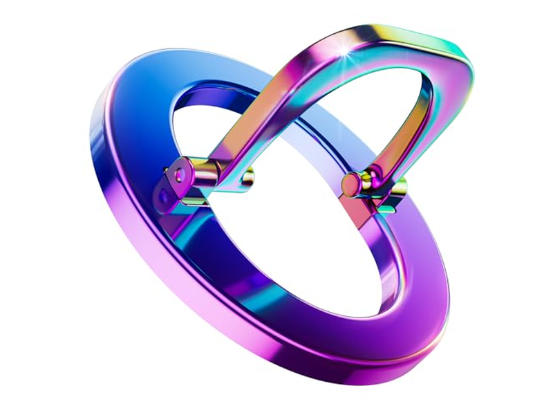 Supporto ad anello magnetico MagSafe per telefono con supporto regolabile Colorf