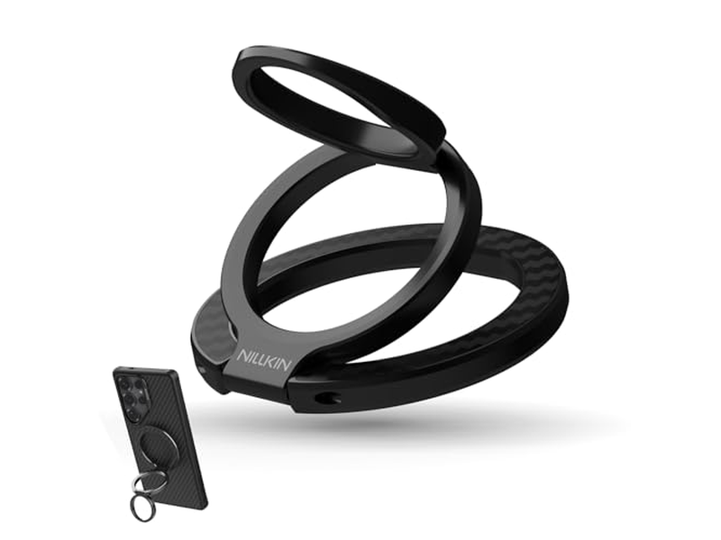 Supporto ad anello MagSafe per impugnatura del telefono per magnete bifacciale