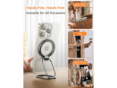 Supporto ad anello per telefono MagSafe Cavalletto magnetico regolabile