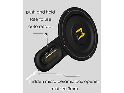 MagSafe Stand Grip - Cavalletto per telefono rimovibile e regolabile a 360 gradi - Nero