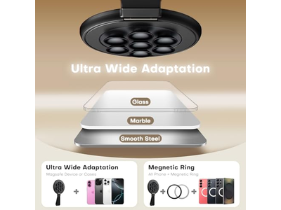 Magsafe Suction Phone Grip Ventosa magnetica universale