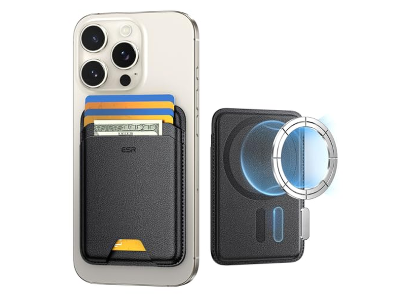 Portafoglio magnetico con porta carte MagSafe per 5 carte