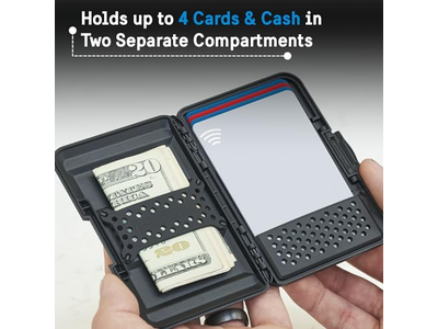 Portafoglio MagSafe per iPhone - Porta carte magnetico a scatto - Rimovibile