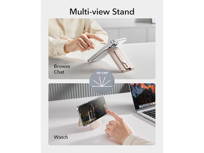 Portafoglio MagSafe con 5 portacarte Supporto regolabile Blocco RFID