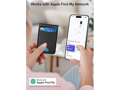 Portafoglio MagSafe con supporto regolabile per porta carte magnetiche Trova la mia 6