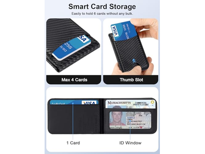 Portafoglio MagSafe con supporto regolabile per porta carte magnetiche Trova la mia 6