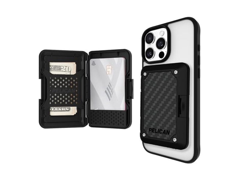 Portafoglio MagSafe con blocco RFID - Portafoglio magnetico per contanti e