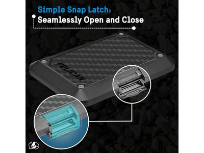 Portafoglio MagSafe con blocco RFID - Portafoglio magnetico per contanti e