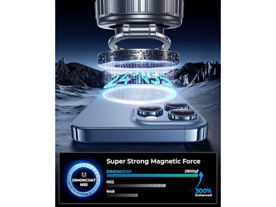 Supporto per telefono con ventosa a vuoto regolabile in metallo 360