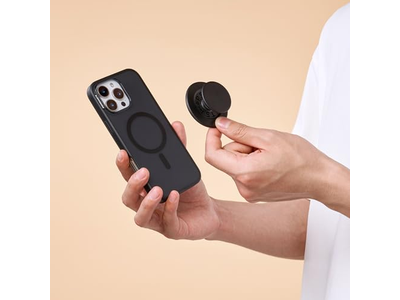 Grip per telefono per MagSafe con cavalletto e supporto magnetico - Nero
