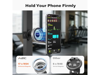 Supporto per telefono per porta telefono per passeggino tapis roulant Peloton Bike