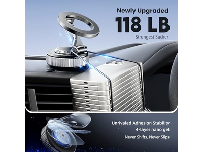 Supporti per telefono per la tua auto Regolabili a 360 gradi