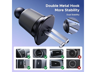 Supporto per telefono per supporto da auto per bocchetta dell'aria Magsafe