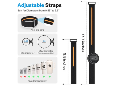 Magneti potenti compatibili con bottiglia Stanley da 16-64 once da 30 once