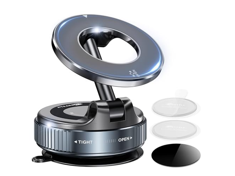 Supporto per telefono a ventosa con cuscinetti in nano gel lavabili