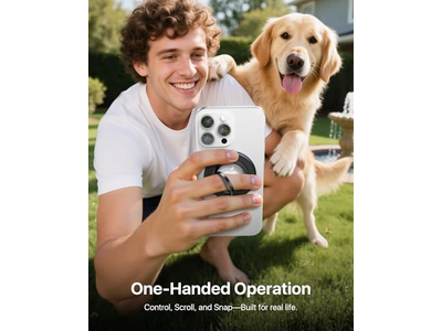 Supporto ad anello magnetico per cellulare su due lati