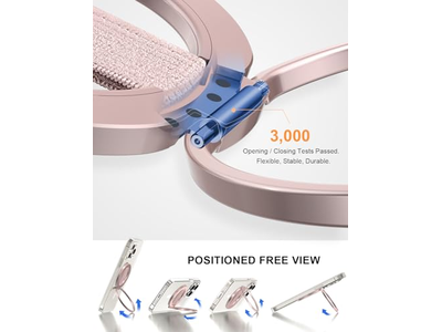 Supporto per telefono Ultra con anello elastico sostituibile e supporto magnetico