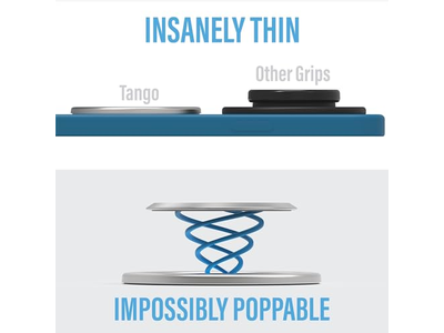 Impugnatura ultra sottile per MagSafe - Supporto pop con una mano rimovibile per Chargi